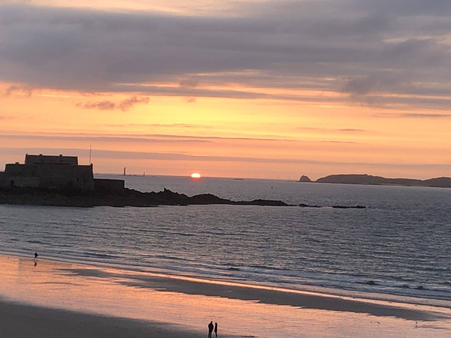 Appartement vue mer face à la plage du Sillon, Saint-Malo